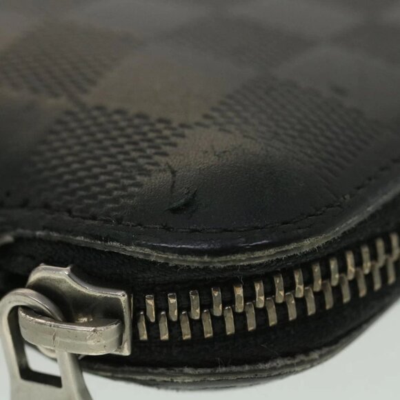 LOUIS VUITTON Damier Infini Atoll Travel Case Black - Picture 8 of 15